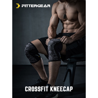 Fittergear สนับเข่า สําหรับออกกําลังกาย ยกน้ําหนัก ฝึกความแข็งแรง