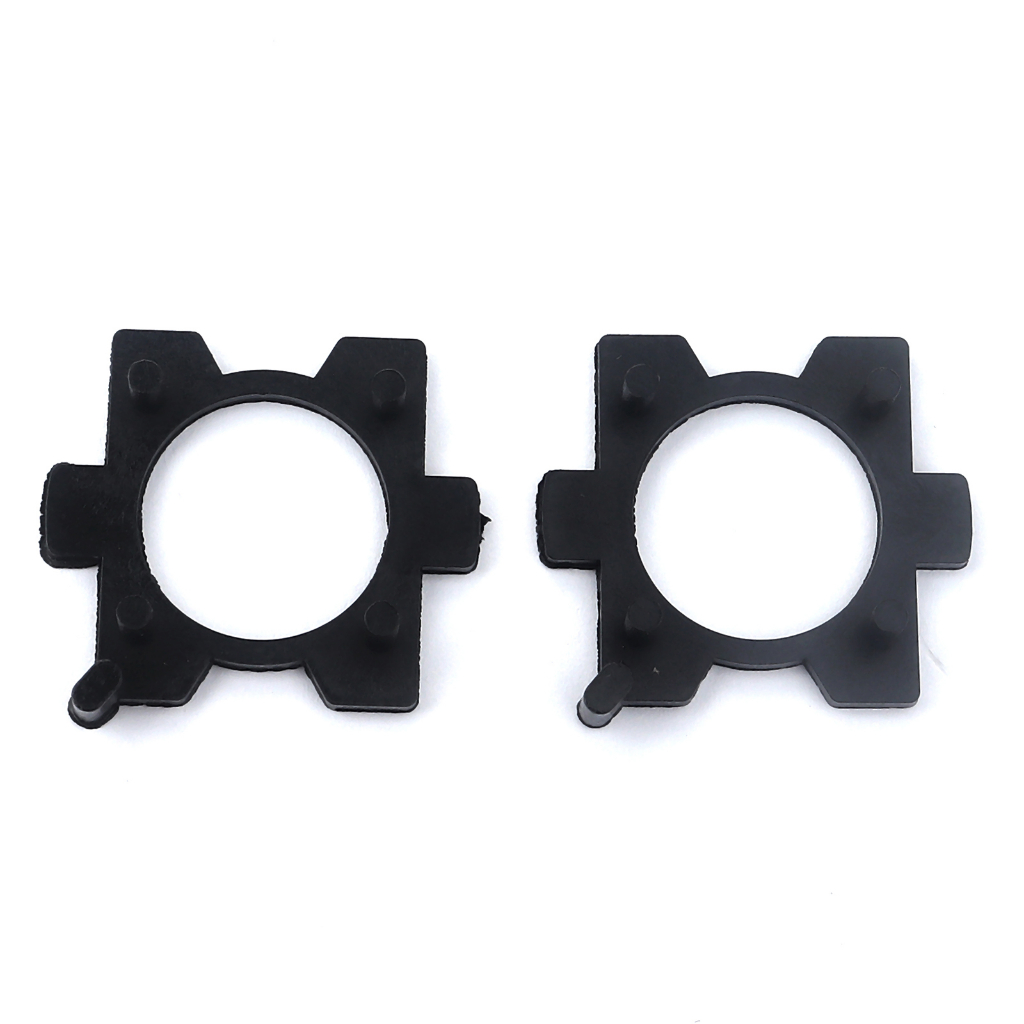 1 คู่ อะแดปเตอร์ซ็อกเก็ตหลอดไฟ H7 LED สําหรับ Isuzu D-max / Mazda 3 / Misubishi Outlander / Geely global Eagle 【L08】