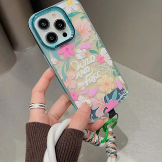 เคสโทรศัพท์มือถือ ลายดอกไม้ สําหรับ iPhone 12 12pro 12promax 13 13promax 14 14pro 14promax 15 15pro 15promax