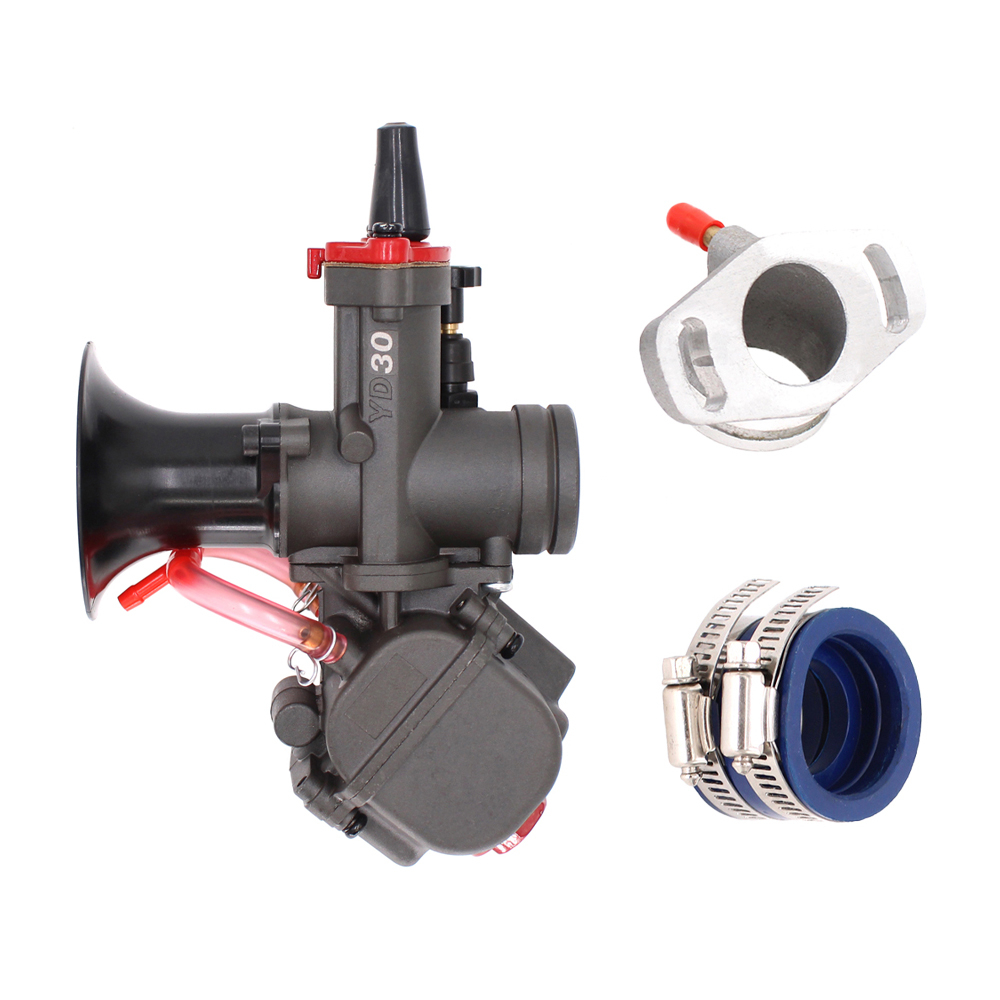 คาร์บูเคเหลี่ยมคว้าน คาบูเคเหลี่ยมปาก PWK คาร์บูเรเตอร์ YD 28 มม. 30 มม. YD28 YD30 สําหรับสกูตเตอร์ SKYWAVE250 Power Jet PWK คาร์บูเรเตอร์ - รูปที่ 3