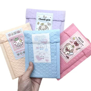 ถุงบรรจุภัณฑ์ แบบหนา มีกาวในตัว ป้องกันการชน สีสันสดใส สําหร…