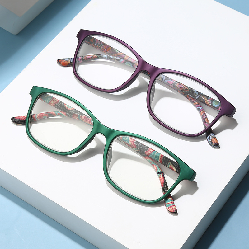 (พร้อมส่ง โปรโมชั่น) TR90 แว่นตาอ่านหนังสือ ป้องกันแสงสีฟ้า สําหรับผู้ชาย และผู้หญิง