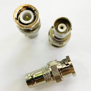 อะแดปเตอร์แจ็คเชื่อมต่อ BNC Q9 Male to BNC Female RF Coax 2 ชิ้น