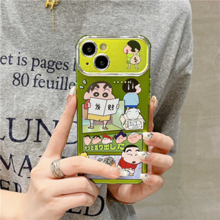 เคสโทรศัพท์มือถือ แบบนิ่ม ลายการ์ตูนรวย มีสายคล้อง สําหรับ iPhone 11 12 13 14 15 PRO MAX iPhone14 iPhone14Pro