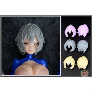 SH STUDIO 1/12 MEGAMI DEVICE Hair hairstyle three types Resin Garage Kits Retrofit Components