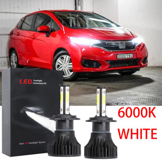 ชุดหลอดไฟหน้า LED 6000K LHL CG LY X15 สีขาว สําหรับ Honda Jazz (GK) 3rd Gen,2014-2020 2021 1 คู่