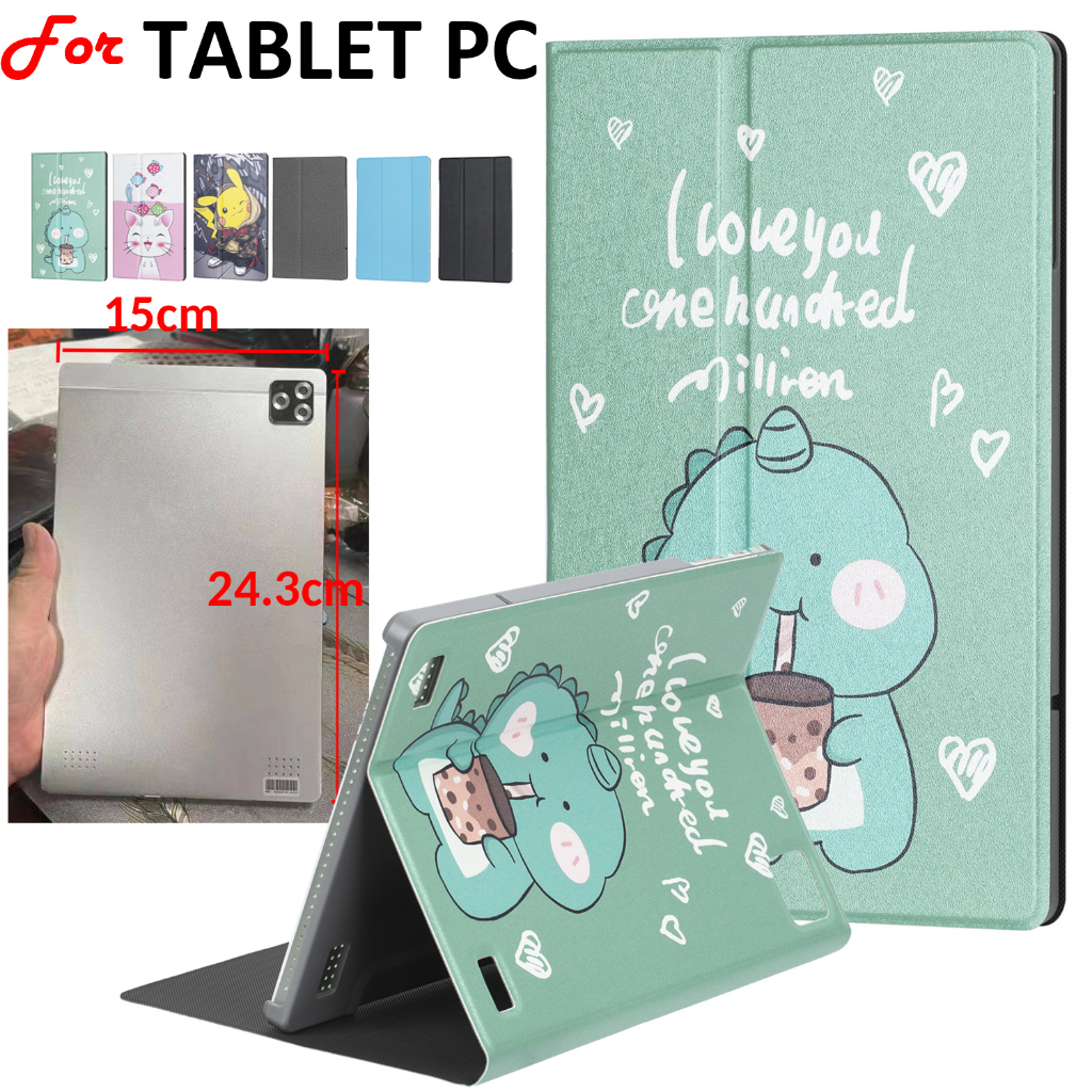 ใหม่ เคสแท็บเล็ตหนัง PU ฝาพับแม่เหล็ก พร้อมช่องใส่บัตร สําหรับแท็บเล็ต Tablet PC Pro 11 Android 13 12 10 นิ้ว Android Tab 10.1 10.4 10.8 11.0 11.6 (24cm*15 ซม.)