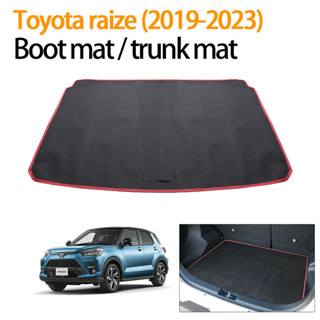 พรมปูพื้นรถยนต์ สําหรับ toyota raize (2019-2023) boot mat trunk mat