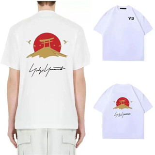 -Yoshi Yamamoto Co เสื้อยืดแขนสั้น พิมพ์ลายนินจา ทรงหลวม สไตล์ญี่ปุ่น สําหรับผู้ชาย และผู้หญิง Y3 Youth