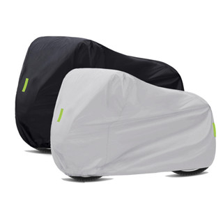 1 Pcs Universal รถจักรยานยนต์ Cover Outdoor UV Protector Scooter All Season ผ้าคลุมกันน้ำกันฝุ่น 190T M-4XL