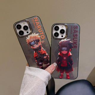 เคสโทรศัพท์มือถือ ลายการ์ตูนนารูโตะ Sasuke สําหรับ iphone 14 pro max 14pro 13 13 pro max 12pro 12 pro max 11