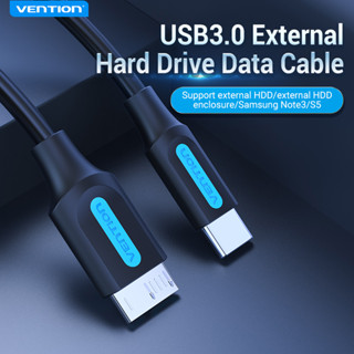 VENTION สายเคเบิ้ล Micro B ชาย&gt;ชายสําหรับ ฮาร์ดไดรฟ์ Hdd Sdd Usb 3.0 C Micro B CQA