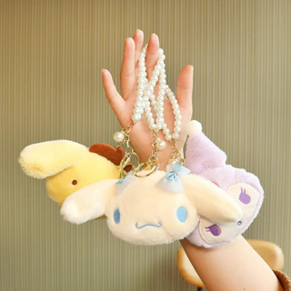 พวงกุญแจ จี้ตุ๊กตาการ์ตูน Sanrios Cinnamoroll Kuromi MyMelody เหมาะกับของขวัญ แบบสร้างสรรค์ ของเล่นสําหรับเด็ก