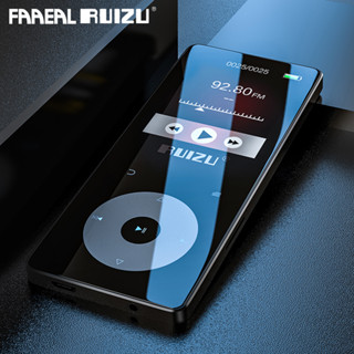 Faaeal RUIZU X02B เครื่องเล่นเพลง MP3 บลูทูธ แบบพกพา รองรับการ์ด TF