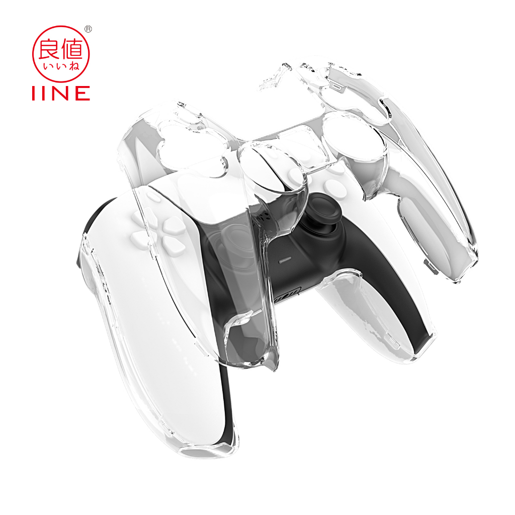 IINE PS5 Controller Case Cover PC Case ฝาครอบป้องกันสําหรับ Playstation5 Controller/DualSense Edge C