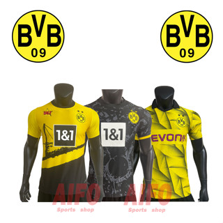 เสื้อกีฬาแขนสั้น ลายทีมชาติฟุตบอล BVB 09 Player Version 2023 24 ชุดเหย้า คุณภาพสูง สําหรับผู้ชาย