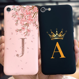 เคสซิลิโคนนิ่ม ลายตัวอักษร 4.7 นิ้ว หรูหรา สําหรับ iPhone 7 8 iPhone7 iPhone8 SE 2020