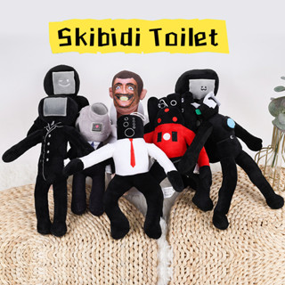 【เตรียมจัดส่ง】Skibidi Toilet ตุ๊กตายัดนุ่น รูปการ์ตูนอนิเมะ 28 ซม. ของเล่นสําหรับเด็ก