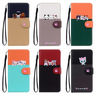 เคสโทรศัพท์หนัง แบบฝาพับ พร้อมช่องใส่บัตร สําหรับ Samsung s21ultra s21fe s22 s22plus s22ultra s23 s23plus s23ultra