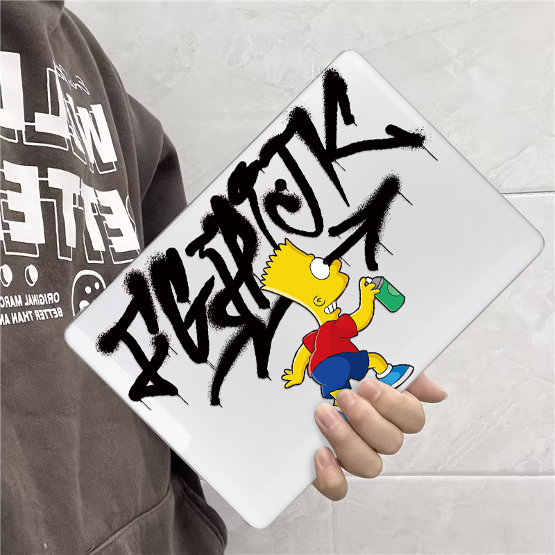 เคสแป้นพิมพ์ พิมพ์ลายหมี แฟชั่น สําหรับ Macbook Air M2 A2941 A2681 Pro 13 14 16 นิ้ว A2338 A2779 A2780 M1 Air 13.3 นิ้ว A2337 A1932 A2179 Retina Pro A2289 A2251 Air1466 - รูปที่ 3