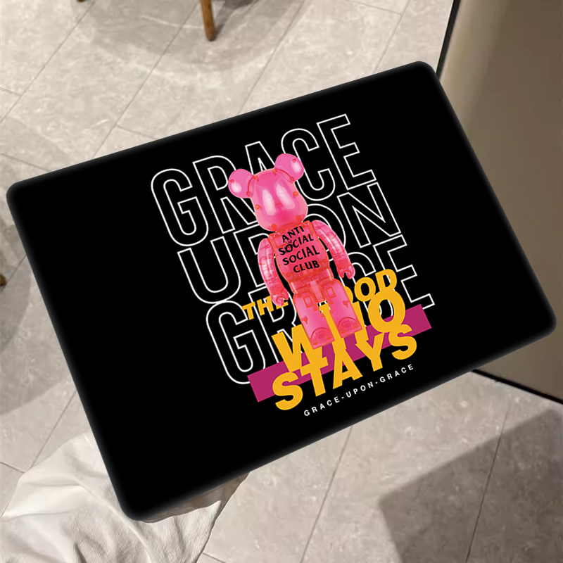 เคสแป้นพิมพ์ พิมพ์ลายหมี แฟชั่น สําหรับ Macbook Air M2 A2941 A2681 Pro 13 14 16 นิ้ว A2338 A2779 A2780 M1 Air 13.3 นิ้ว A2337 A1932 A2179 Retina Pro A2289 A2251 Air1466 - รูปที่ 5