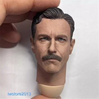 ฟิกเกอร์แกะสลัก 1:6 Daniel Day-Lewis Man Head Sculpt ขนาด 12 นิ้ว ของเล่นสําหรับเด็ก