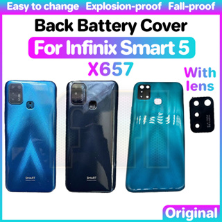 ฝาครอบแบตเตอรี่ด้านหลัง สําหรับ Infinix Smart 5 X657 X657B