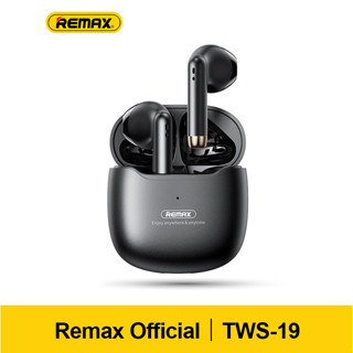 Remax TWS-19 หูฟัง tws บลูทูธ 5.3 ไร้สายพร้อมการควบคุมแบบสัมผัส ตัดเสียงรบกวน แบตเตอรี่ทนยาวนาน หูฟังเกมมิ่ง APP Android