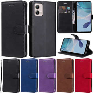 เคสโทรศัพท์มือถือหนังนิ่ม ฝาพับ พร้อมช่องใส่บัตร ตั้งได้ หรูหรา สําหรับ Motorola Moto G30 G20 G10 G10 Power G22 G51 5G G71 5G G60 G200 G31 G41 E20 E30 E40