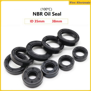 10Pcs NBR Oil Seal Framework  ID 35mm OD 62-72mm Thickness 4-10mm Nitrile Butadiene Rubber Gasket Sealing Ring แหวนยางซีลปะเก็น ความหนา