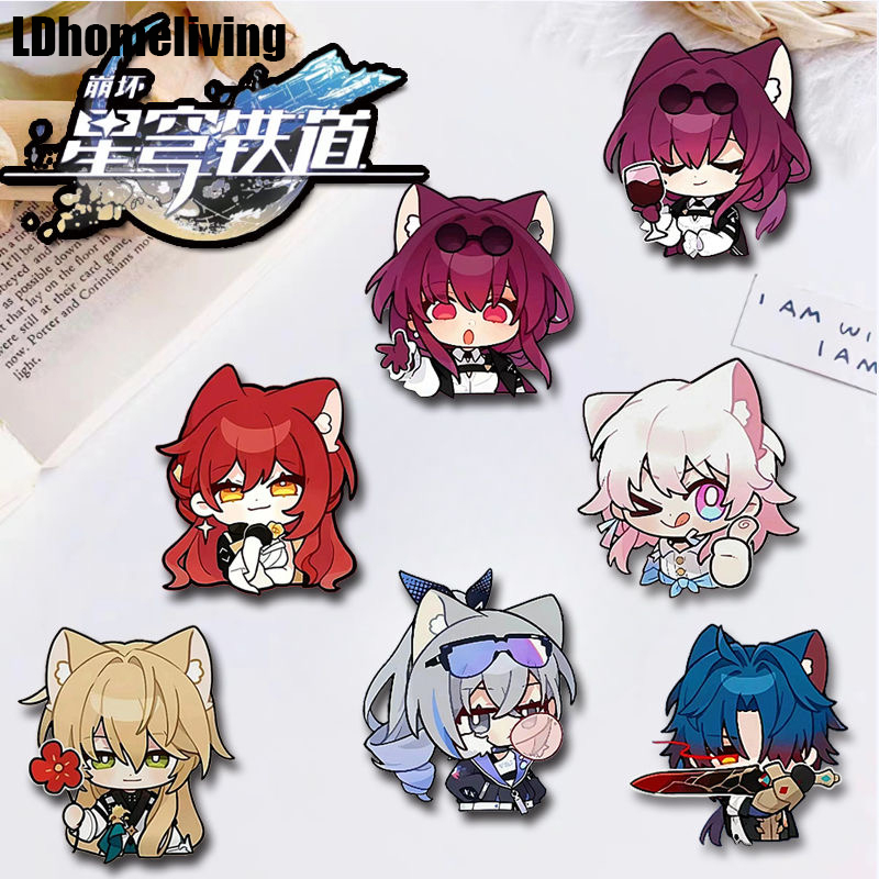 เข็มกลัดอะคริลิค รูปเกม Star Rail luocha kafka Heeko