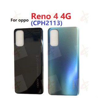 ฝาครอบด้านหลัง แบบเปลี่ยน สําหรับ Oppo Reno 4 Reno4 4G CPH2113