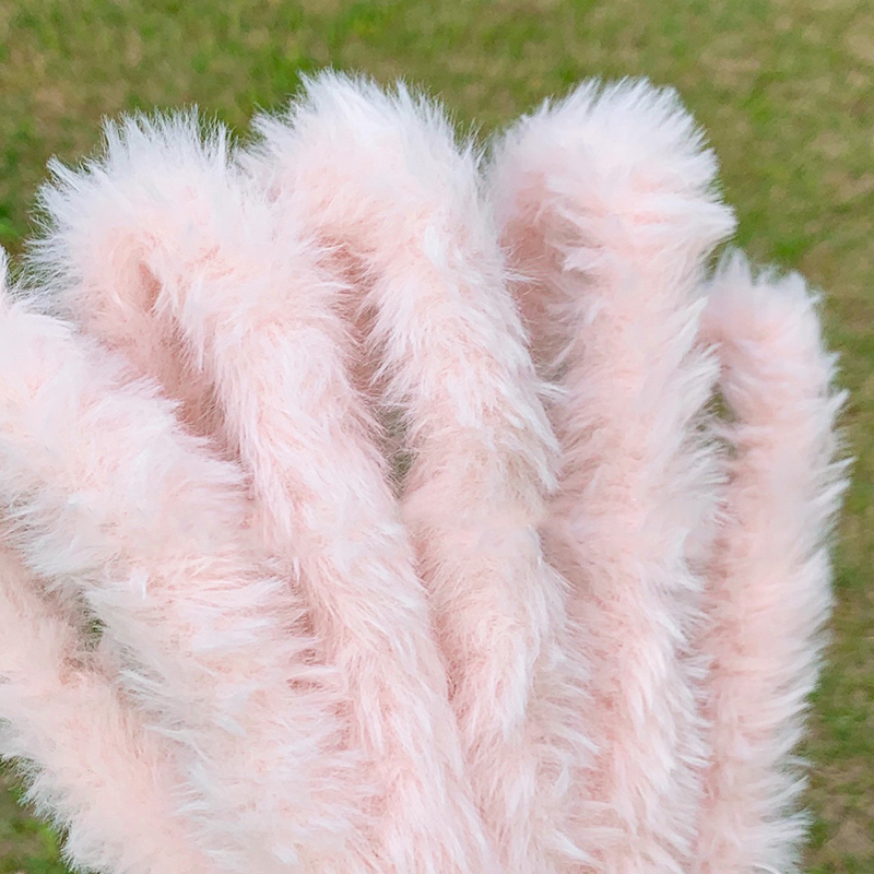 ของเล่นตุ๊กตากระต่ายขนปุยเทียม แฮนด์เมด DIY สําหรับตกแต่งบ้าน 1 ชิ้น