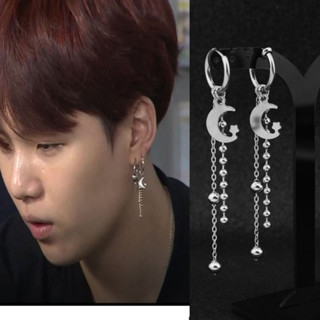 1 ชิ้น สไตล์ Unisex จับคู่ ต่างหู Kpop สเตนเลส ต่างหู สําหรับผู้ชายและผู้หญิง