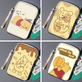 ⭐️Winnie the Pooh⭐️PU Waterproof Computer bag Cartoon Sanrio laptop bag 13inch 12 13 14 15 inches iPad Bag 10inch For iPad10.2 Pro11 10.5