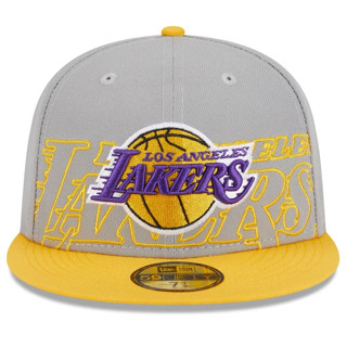 ขายดี หมวกบาสเก็ตบอล N-B-A ครบรอบ 75 ปี Los Angeles Lakers พรีเมี่ยม