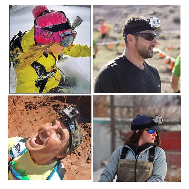 ที่วางกล้อง GoPro ติดหมวกกันน็อค อุปกรณ์เสริม สําหรับขี่รถจักรยานยนต์ thumbnail 6