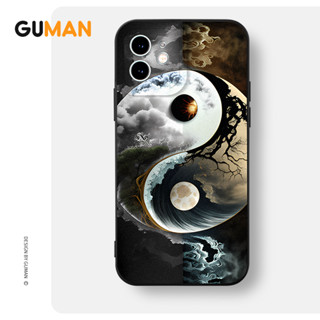 GUMAN เคสไอโฟน เคสซิลิโคนนุ่มกันกระแทกน่ารักตลก เคสโทรศัพท์ Compatible for iPhone 15 14 13 12 11 Pro Max SE 2020 X XR XS 8 7 6 6S Plus พลัส XYB2257