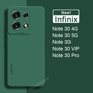 เคสโทรศัพท์มือถือ TPU ป้องกันกล้อง สีมาการอง สําหรับ Infinix Note 30 Pro 30i VIP 4G 5G