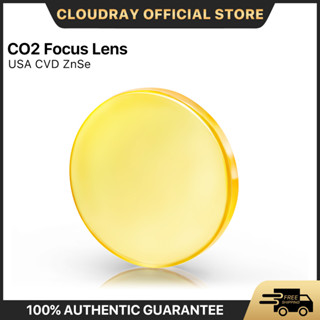 Cloudray เลนส์โฟกัส USA CVD ZnSe Dia12-20mm FL38.1-127mm สําหรับเครื่องแกะสลักเลเซอร์ CO2