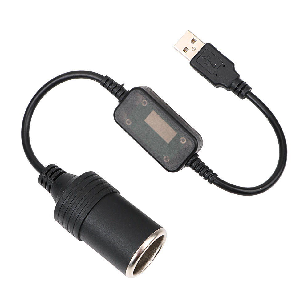 Doublebuy ซ็อกเก็ตอะแดปเตอร์แปลงที่จุดบุหรี่ USB C Type C เป็น 12V ตัวเมีย สําหรับรถยนต์