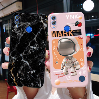 เคสโทรศัพท์ซิลิโคน TPU แบบนิ่ม ลายนักบินอวกาศน่ารัก สีแคนดี้ สําหรับ Honor 8C BKK-LX2 8X JSN-L22 8C 8X