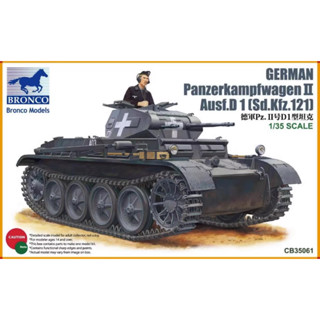 Bronco โมเดลพลาสติก CB35061 1/35 Panzerkampfwagen II Ausf D 1(Sd Kfz 121)