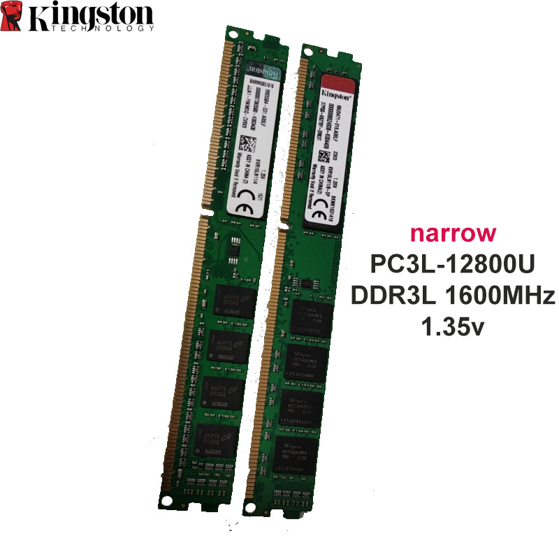 【พร้อมส่ง】Kingston Value RAM หน่วยความจําเดสก์ท็อป DDR3 DDR3L 1333 1600MHz PC3L-10700 12800U DIMM 4GB 8GB