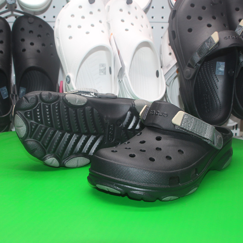 ต้นฉบับ 100% croc s รองเท้าผู้ชายรองเท้าแตะผู้หญิงขนาดใหญ่ 206340