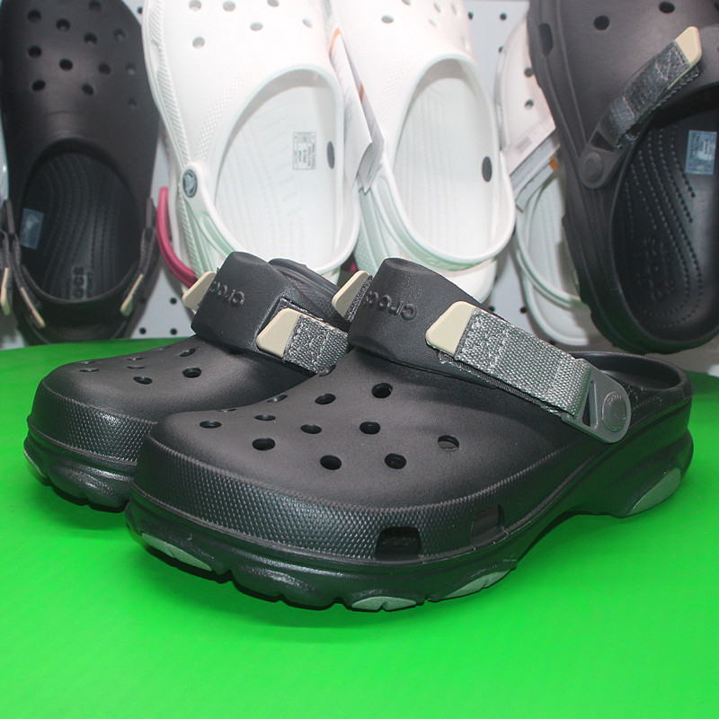 ต้นฉบับ 100% croc s รองเท้าผู้ชายรองเท้าแตะผู้หญิงขนาดใหญ่ 206340