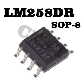 10 ชิ้น/ล็อตต้นฉบับใหม่ LM258DR LM258D LM258 Universal Op Amplifier ใช้งานคู่ SOP-8