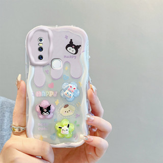 เคสป้องกันโทรศัพท์มือถือ ลายการ์ตูนตุ๊กตาน่ารัก สามมิติ กันกระแทก สําหรับ Vivo1819 V15Pro 1819 v15