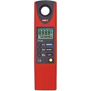 Uni-t UT381 เครื่องวัดความเข้มแสง 20~20000 Lux 0~2000 Fc MAX/MIN หน้าจอ