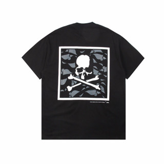 Mastermind Japan MMJ Co branded Skull Head เสื้อยืดแขนสั้น สีดํา สําหรับผู้ชาย และผู้หญิง